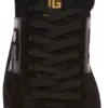 Sneakers Balmain Swan in pelle scamosciata e vernice Sneakers Balmain Swan in pelle scamosciata e vernice