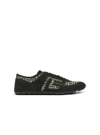 Sneakers Racer 45 in jacquard con monogramma