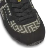 Sneakers Racer 45 in jacquard con monogramma