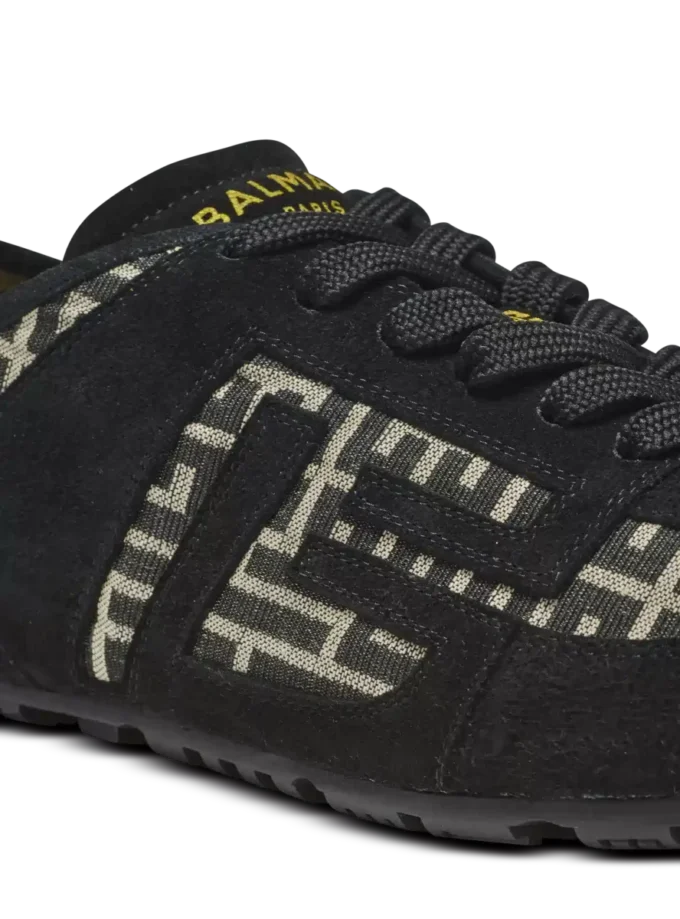 Sneakers Racer 45 in jacquard con monogramma