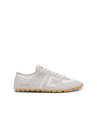 Sneakers Racer 45 in pelle di agnello e pelle scamosciata