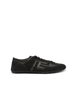 Sneakers Racer 45 in pelle di agnello e pelle scamosciata