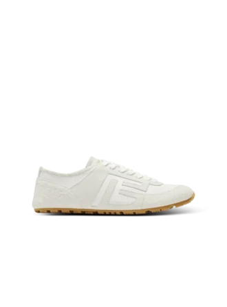 Sneakers Racer 45 in pelle di agnello e pelle scamosciata