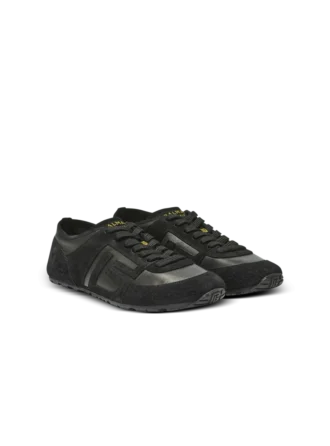 Sneakers Racer 45 in pelle di agnello e pelle scamosciata