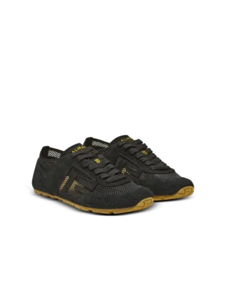 Sneakers Racer 45 in pelle di vitello, pelle scamosciata e nylon