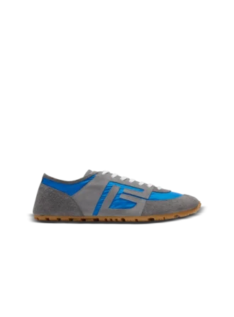 Sneakers Racer 45 in pelle scamosciata e nylon