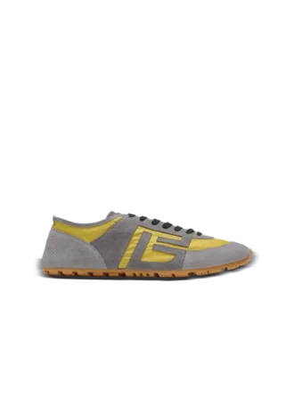 Sneakers Racer 45 in pelle scamosciata e nylon