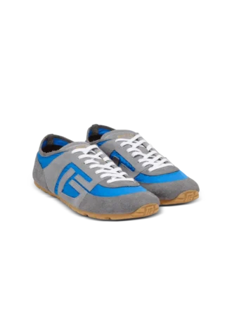 Sneakers Racer 45 in pelle scamosciata e nylon