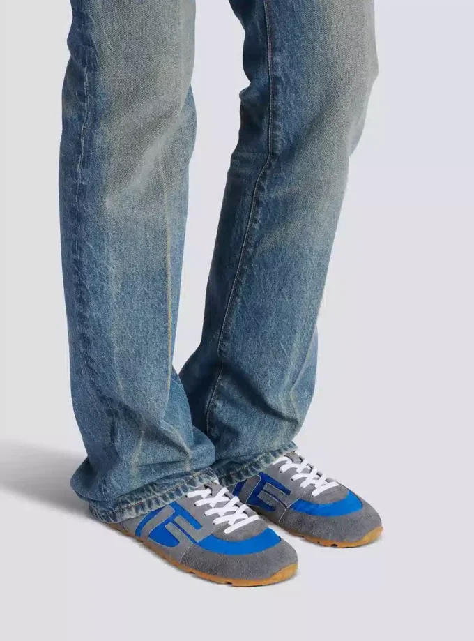 Sneakers Racer 45 in pelle scamosciata e nylon Sneakers Racer 45 in pelle scamosciata e nylon