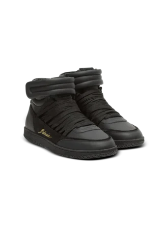 Sneakers stringate mid-top Balmain Swan in pelle
