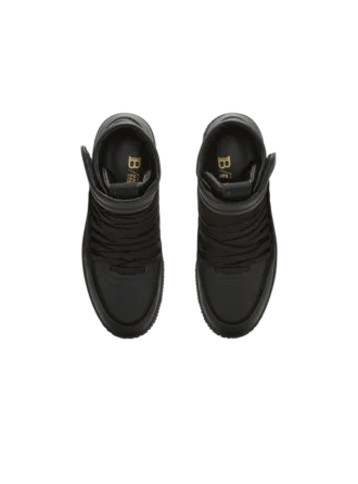 Sneakers stringate mid-top Balmain Swan in pelle