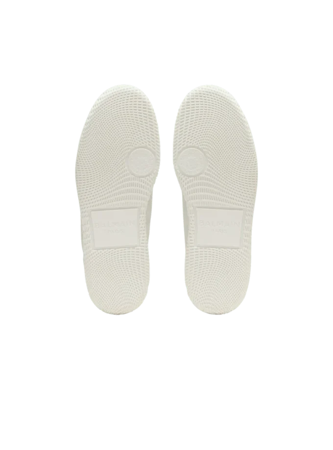Sneakers stringate mid-top Balmain Swan in pelle Sneakers stringate mid-top Balmain Swan in pelle