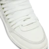 Sneakers stringate mid-top Balmain Swan in pelle Sneakers stringate mid-top Balmain Swan in pelle