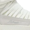 Sneakers stringate mid-top Balmain Swan in pelle Sneakers stringate mid-top Balmain Swan in pelle