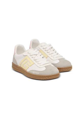 Sneakers Swan in pelle di vitello e nylon