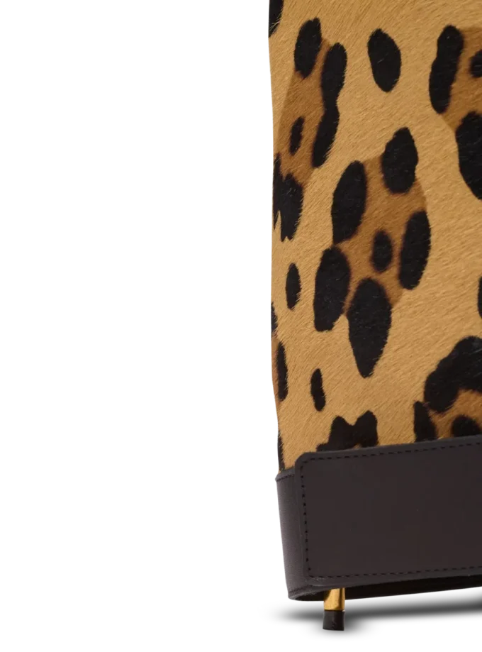 Stivali in pelle con stampa leopardata Anthem Stivali in pelle con stampa leopardata Anthem
