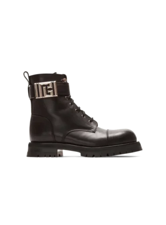 Stivali ranger in pelle Charlie