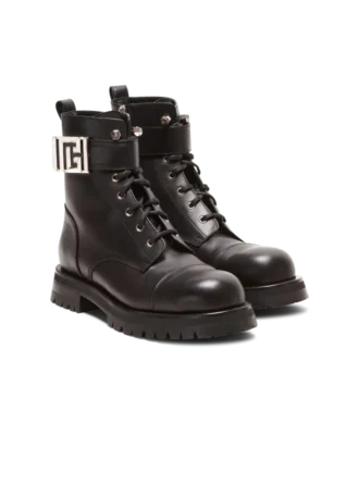 Stivali ranger in pelle Charlie