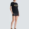 T-shirt a maniche corte con stampa Balmain Chain T-shirt a maniche corte con stampa Balmain Chain