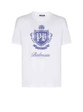 T-shirt a maniche corte con stampa College Emblem