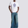T-shirt a maniche corte con stampa College Emblem T-shirt a maniche corte con stampa College Emblem