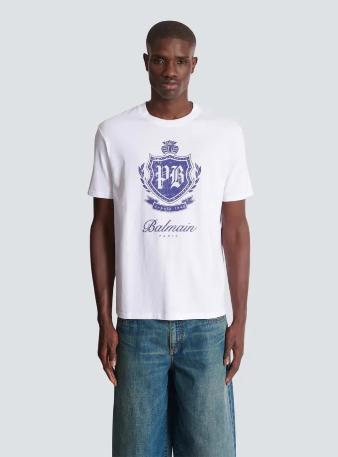 T-shirt a maniche corte con stampa College Emblem T-shirt a maniche corte con stampa College Emblem