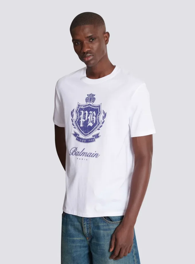 T-shirt a maniche corte con stampa College Emblem T-shirt a maniche corte con stampa College Emblem