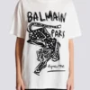 T-shirt a maniche corte con stampa leopardata T-shirt a maniche corte con stampa leopardata