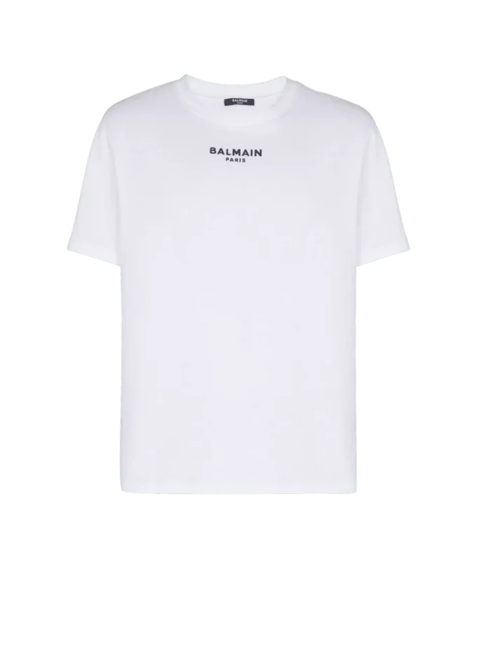 T-shirt Balmain Paris ricamata T-shirt Balmain Paris ricamata
