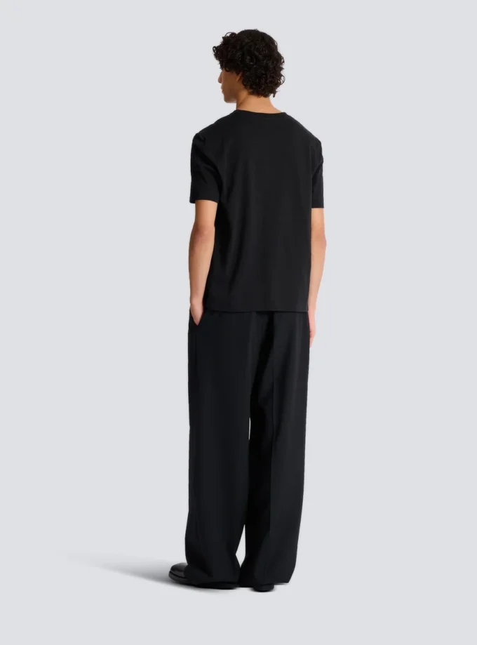 T-shirt Balmain Paris ricamata T-shirt Balmain Paris ricamata