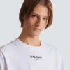 T-shirt Balmain Paris ricamata T-shirt Balmain Paris ricamata