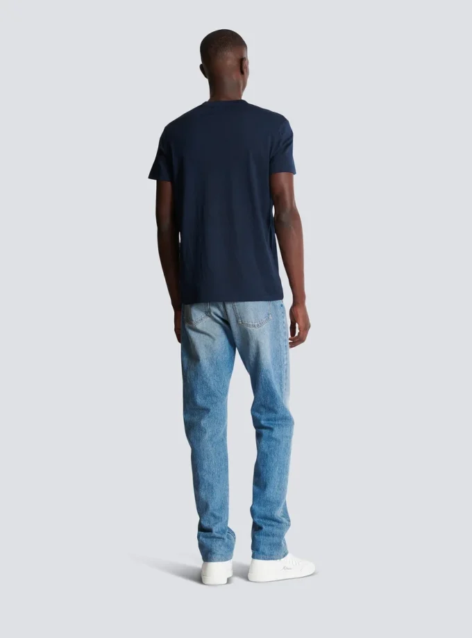 T-shirt Balmain Vintage Gel – Vestibilità slim