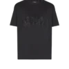 T-shirt con effetto spray ricamato in cristallo T-shirt con effetto spray ricamato in cristallo