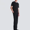 T-shirt con effetto spray ricamato in cristallo T-shirt con effetto spray ricamato in cristallo