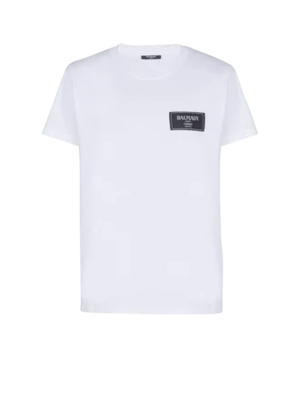 T-shirt con etichetta Balmain Couture