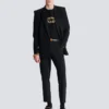 T-shirt con logo Balmain Chaînes stampato T-shirt con logo Balmain Chaînes stampato