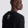 T-shirt con logo Balmain vintage in gel T-shirt con logo Balmain vintage in gel