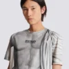 T-shirt con logo e stampa Statue T-shirt con logo e stampa Statue