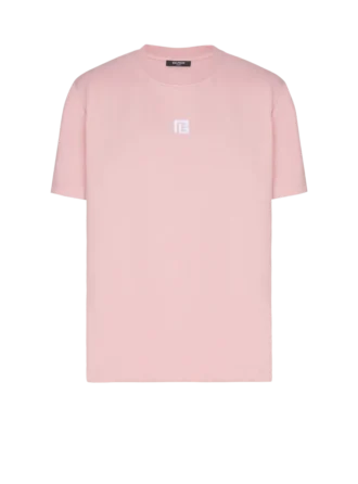 T-shirt con logo ricamato