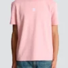 T-shirt con logo ricamato