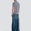 T-shirt con monogramma e etichetta Balmain Couture T-shirt con monogramma e etichetta Balmain Couture