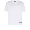 T-shirt con piccola stampa Balmain T-shirt con piccola stampa Balmain