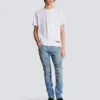 T-shirt con piccola stampa Balmain T-shirt con piccola stampa Balmain