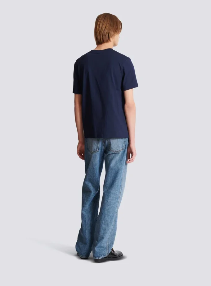 T-shirt con piccola stampa Balmain T-shirt con piccola stampa Balmain