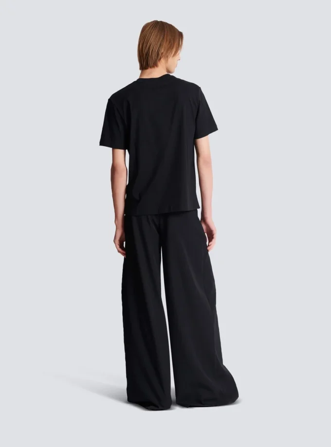 T-shirt con piccola stampa Balmain T-shirt con piccola stampa Balmain
