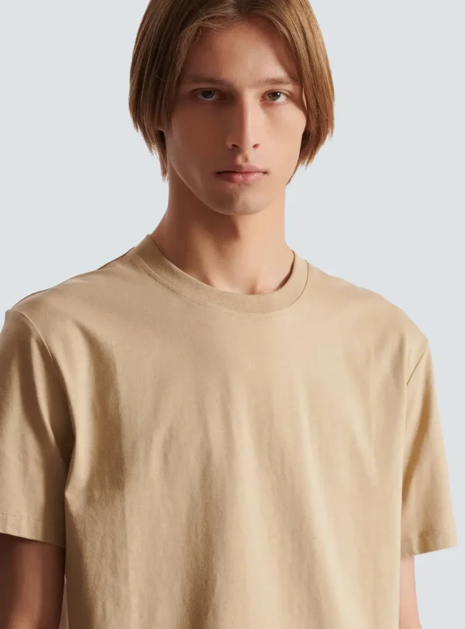 T-shirt con piccola stampa Balmain T-shirt con piccola stampa Balmain