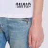 T-shirt con piccola stampa Balmain T-shirt con piccola stampa Balmain