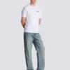 T-shirt con ricamo Balmain Signature T-shirt con ricamo Balmain Signature