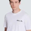 T-shirt con ricamo Balmain Signature T-shirt con ricamo Balmain Signature