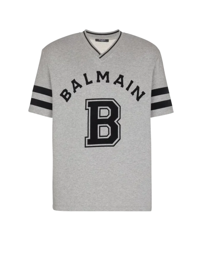 T-shirt con scollo a V Balmain Sport T-shirt con scollo a V Balmain Sport